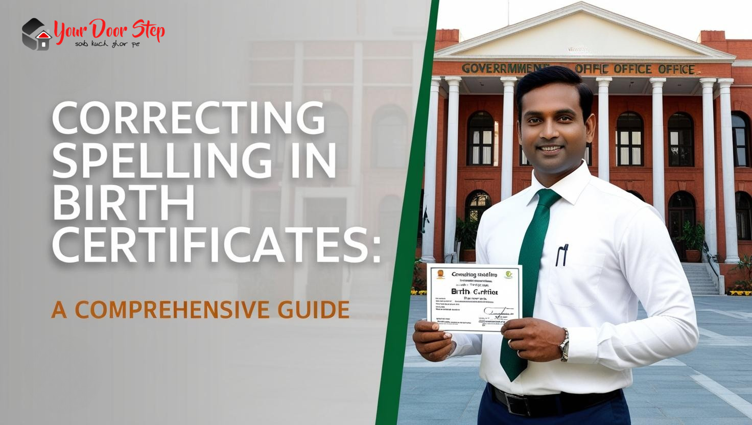 Correcting Spelling in Birth Certificates: A Comprehensive Guide