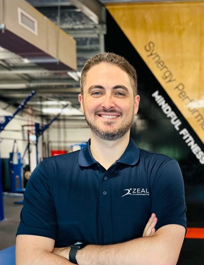 Dr Dean, Rehab Chiropractor, at the Synergy Performance Institute Dr Dean, Rehab Chiropractor, at the Synergy Performance Institute