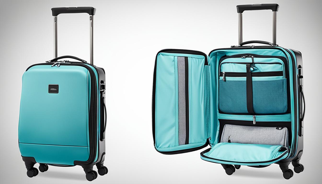carry on luggage with additional features carry on luggage with additional features