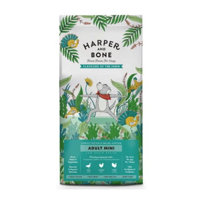 Harper & Bone Dog Adult Mini Farm 2 kg Premium pienso natural para perros mini