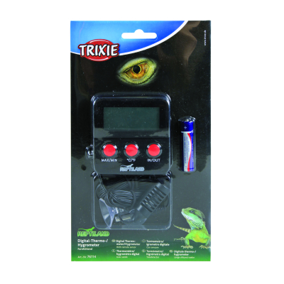 Term&oacute;metro Higr&oacute;metro Digital Con Sensor para Terrario