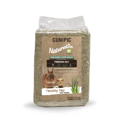 SUPER PRECIO CUNIPIC Naturaliss Heno Premium Timothy 500gr