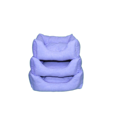 CHACON Cama Cuadrada Edgar Lila Juego 50+55+65 cm.