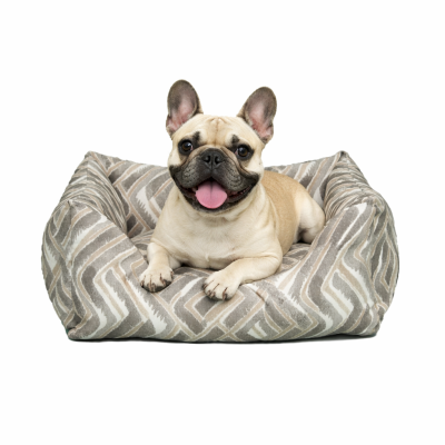 CHACON Cama Cuadrada Adan Beige cama perros gatos fabricada en Espa&ntilde;a