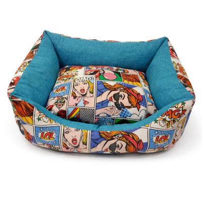 Chacon Cuna Cuadrada Acolchada Crem