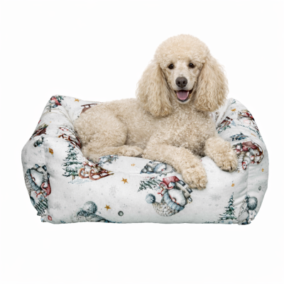 CHACON Cama Cuadrada Confort Gnomos cama perros gatos fabricada en Espa&ntilde;a