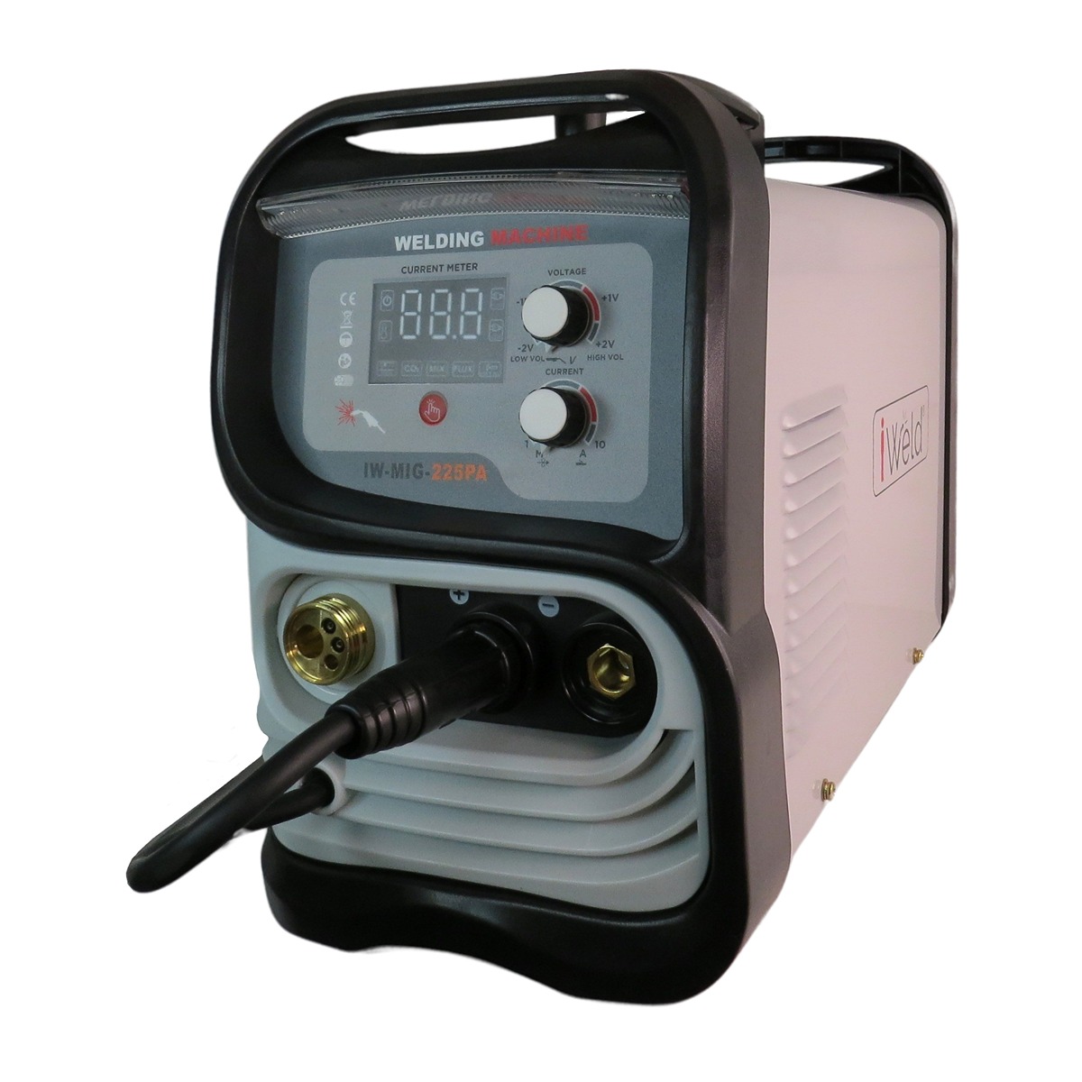 iWELD MIG-225PA WELDER-220V+BZ15 TORCH - SYNERGIC