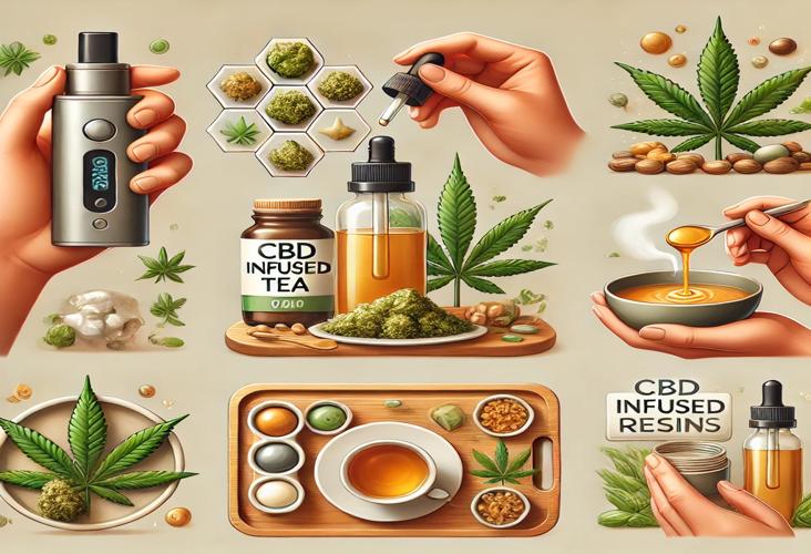 Consommer la résine de CBD