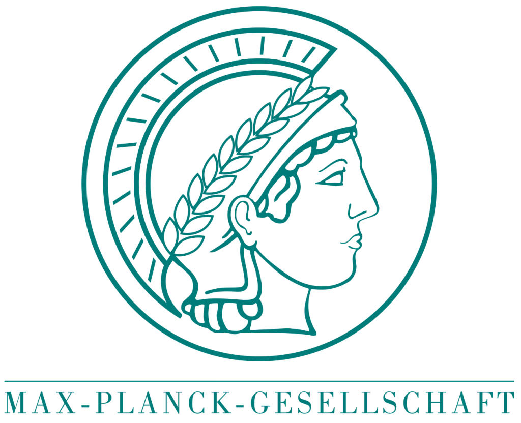 The logo of the Max Planck Society, featuring a teal outline of a classical profile within a circle above the text "MAX-PLANCK-GESELLSCHAFT," reflects precision and innovation, much like Application Insights or Nomad Atomics in research.
